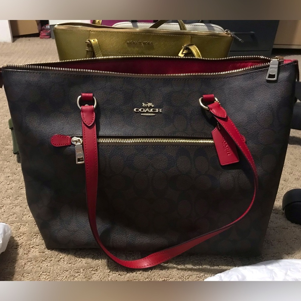 Red and Brown Coach
